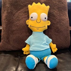 Vintage 1990 17” Bart Simpson doll